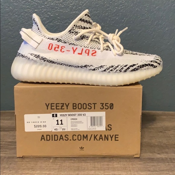 deadstock yeezy zebra
